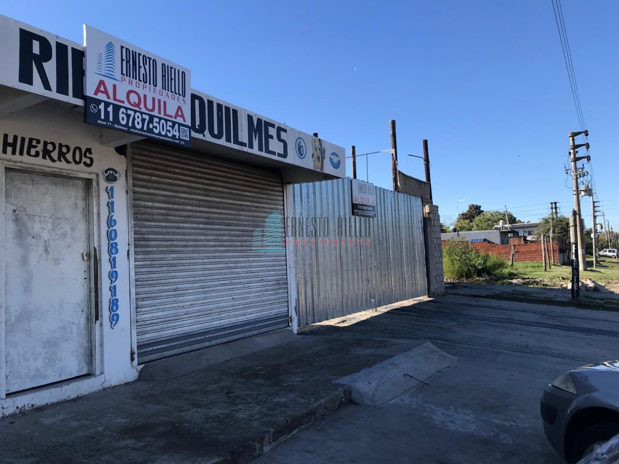 ALQUILER DE LOCAL Y PREDIO DE IMPORTANTES DIMENSIONES EN AV. ISIDORO IRIARTE (EX AV. ESPAÑA EN LA RIBERA DE QUILMES)