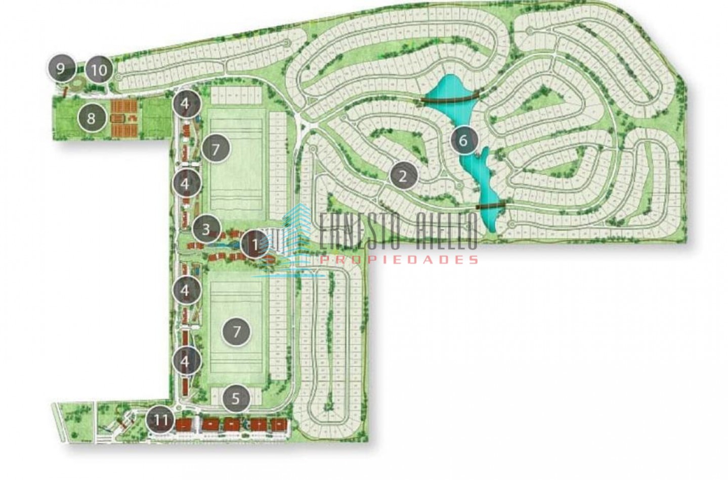 A. VENTA LOTE INTERNO BARRIO - Greenville Polo & Resort
