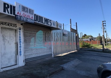 ALQUILER DE LOCAL Y PREDIO DE IMPORTANTES DIMENSIONES EN AV. ISIDORO IRIARTE (EX AV. ESPAÑA EN LA RIBERA DE QUILMES)